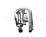 5PR-8W12-C T&S Brass Pre-Rinse Unit: 8 Wall Mount, Low-Flow S