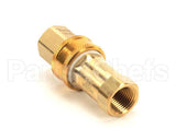 AG-5C T&S Brass Gas Appliance Connectors, Quick Disconne