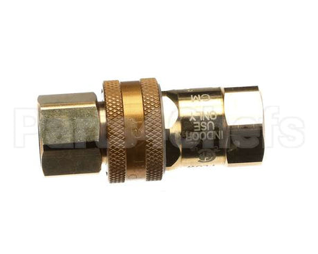 AG-5D T&S Brass Gas Appliance Connectors Quick Disconne