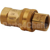 AG-5D Compatible TS Brass Disconnect, Quick (3/4", T&S)
