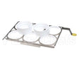 AJA7002300 Compatible Roundup Rack, Egg (Kit W/ 6 Rings)