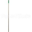 AL14T Compatible Unger Enterprises Handle, Alum, 57", Taperacme