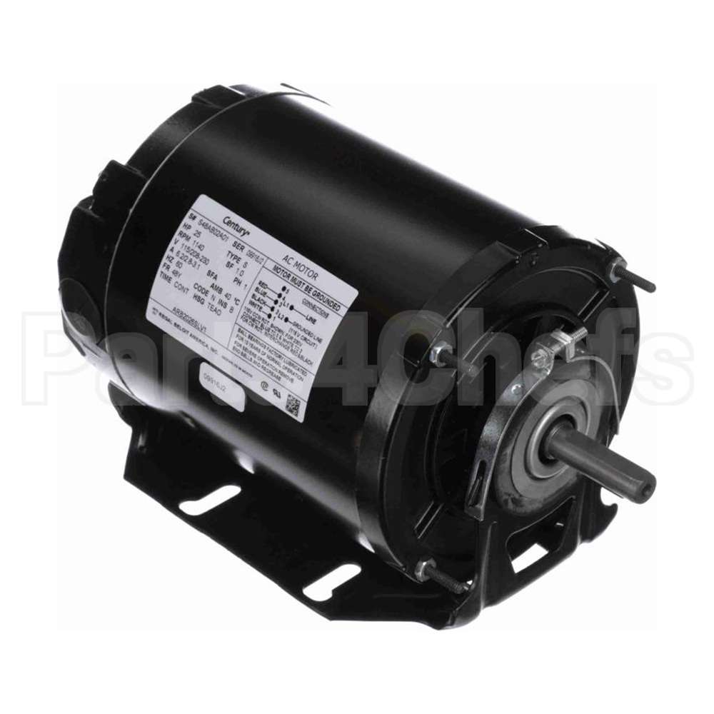 ARB2026SLV1 Century Fan And Blower Motor