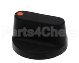 AS-340262 Apw Wyott Knob,Timer Black W/Orange Dot