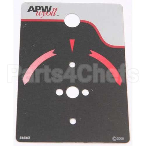 AS-56562 Compatible Apw Increase Decrease R Labl New