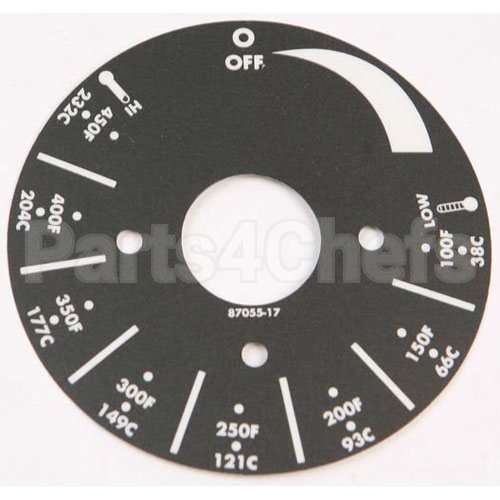 AS-8705517 Compatible Apw Electric Griddles Plate Dial
