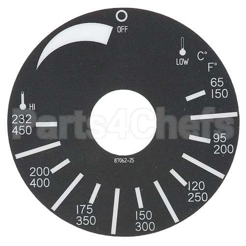 AS-8706225 Compatible Apw Decal Dial Plate