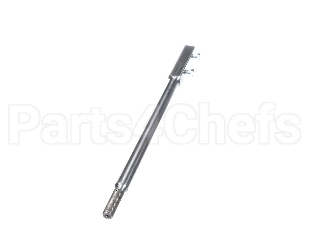 AS-S3128X Bakers Pride Door Rod; 3/4Dia X 17-1/2[Comp