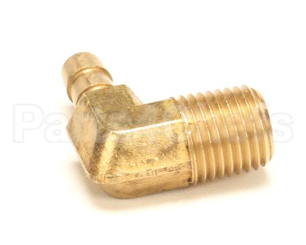 AT0P-2628-1 Accutemp Brass Elbow, 1/4 Hose Barb X 1/4 Male Np