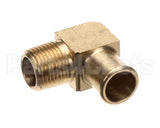 AT0P-3481-1 Accutemp Brass Elbow, 1/2 Male Npt Brass Elbow, 1