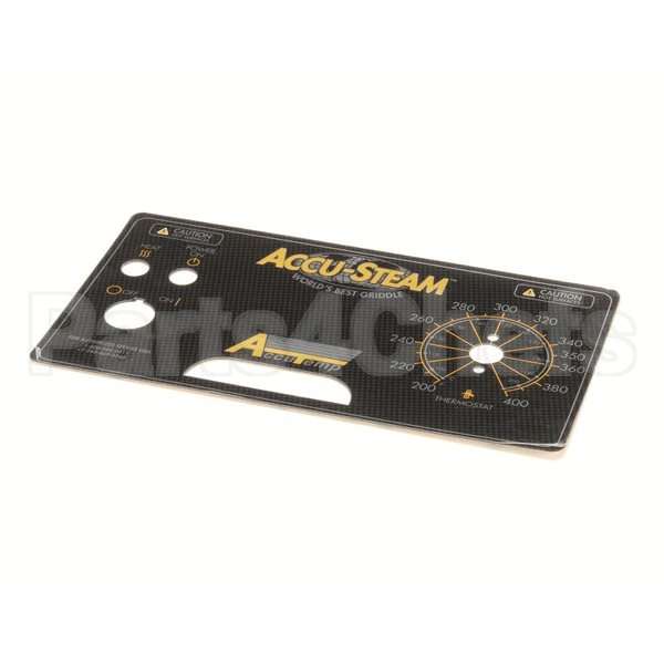 AT2L-2715-3 Compatible Accutemp Overlay, Control Panel