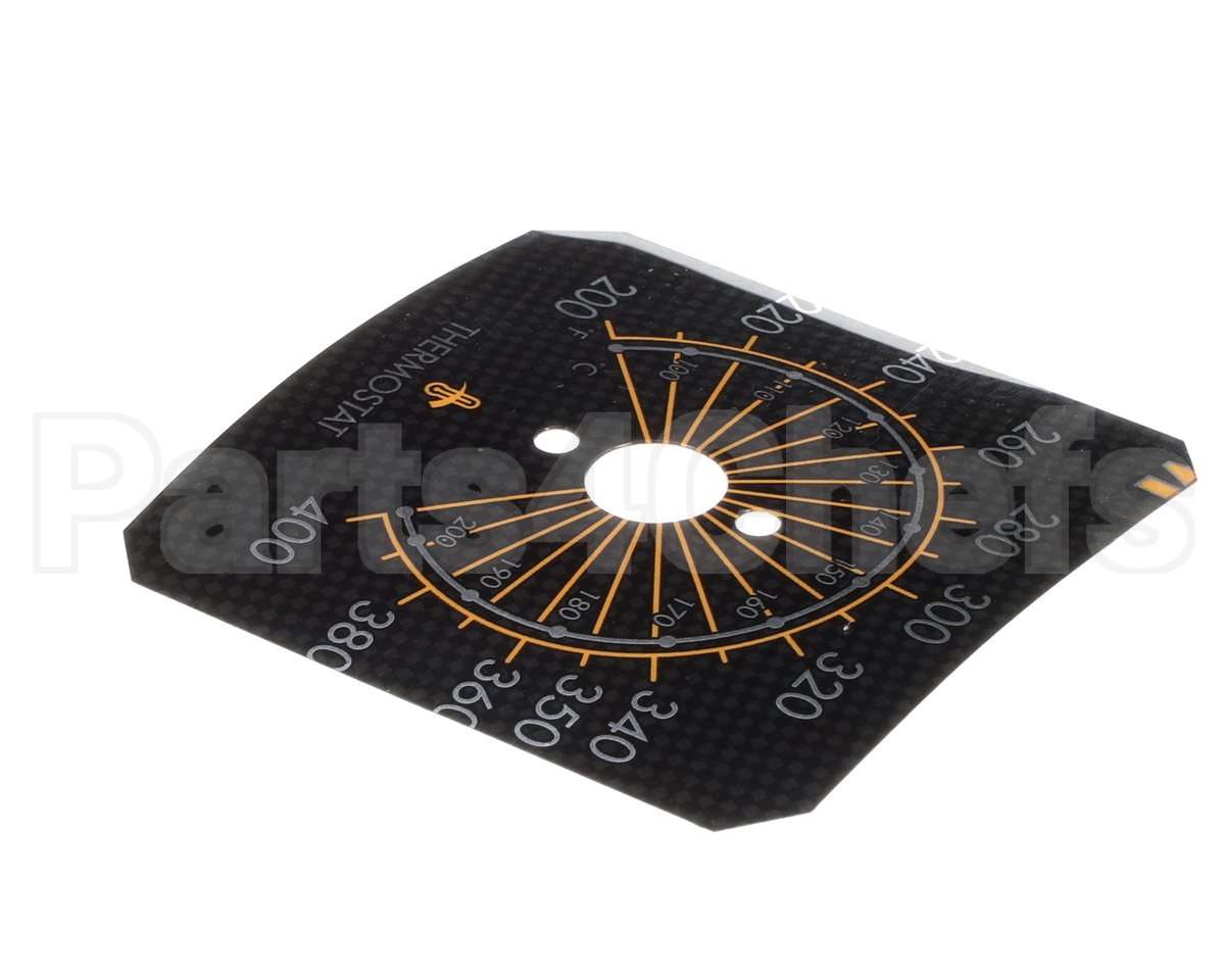 AT2L-2715-5 Accutemp Overlay, Control Panel Elec/Gas Internal