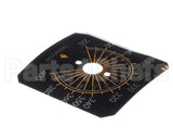 AT2L-2715-5 Accutemp Overlay, Control Panel Elec/Gas Internal