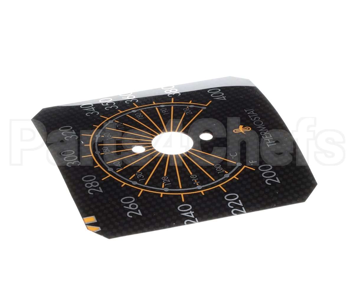 AT2L-2715-5 Accutemp Overlay, Control Panel Elec/Gas Internal