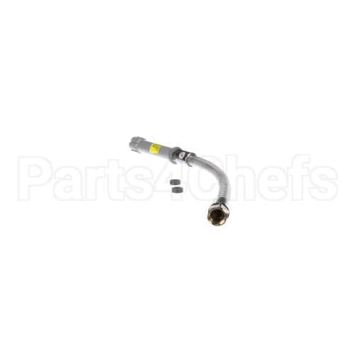 B-0018-H T&S Brass Hose, 18 Flexible Stainless Steel