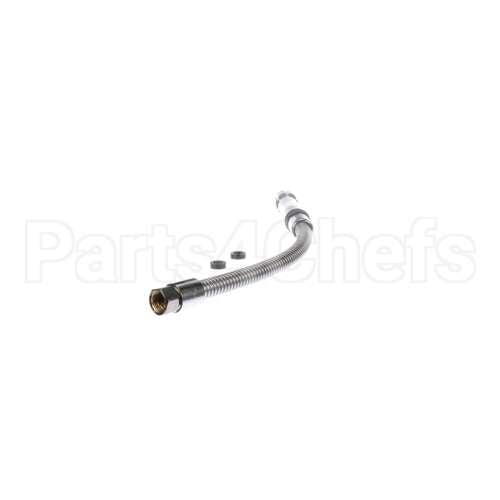 B-0018-H T&S Brass Hose, 18 Flexible Stainless Steel