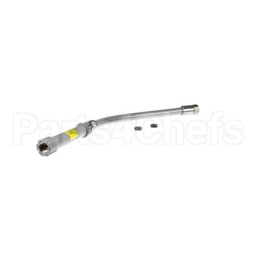 B-0018-H T&S Brass Hose, 18 Flexible Stainless Steel