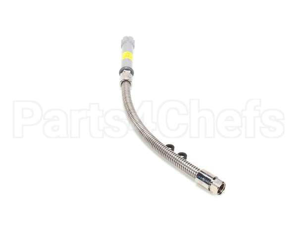 B-0020-H T&S Brass 20 Flexible S'steel Hose W/ Gray Handle