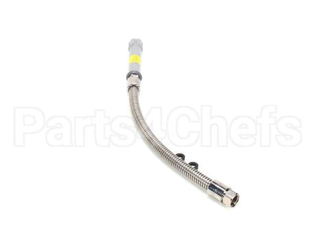 B-0020-H T&S Brass 20 Flexible S'steel Hose W/ Gray Handle