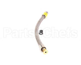 B-0020-H2A T&S Brass Hose, 20 Flexible Stainless Steel, Less