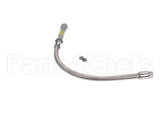 B-0024-H T&S Brass Hose, 24 Flexible Stainless Steel