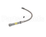 B-0024-H T&S Brass Hose, 24 Flexible Stainless Steel
