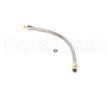 B-0026-H2A T&S Brass Hose, 26 Flexible Stainless Steel, Less