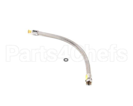 B-0026-H2A T&S Brass Hose, 26 Flexible Stainless Steel, Less