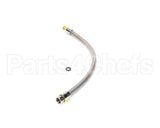 B-0026-H2A T&S Brass Hose, 26 Flexible Stainless Steel, Less