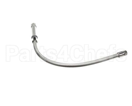 B-0028-H T&S Brass Hose, 28 Flexible Stainless Steel