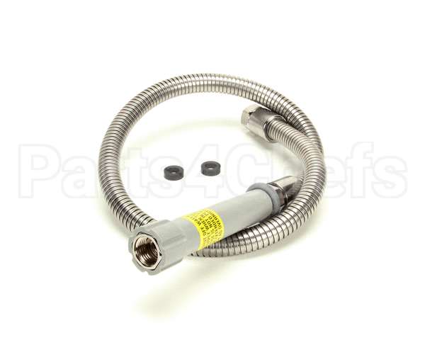 B-0036-H T&S Brass Hose, 36 Flexible Stainless Steel