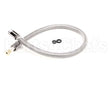 B-0036-H2A T&S Brass Hose, 36 Flexible Stainless Steel, Less