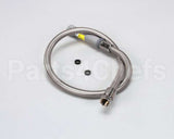 B-0044-H T&S Brass Hose, 44 Flexible Stainless Steel (Gray
