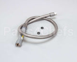 B-0044-H T&S Brass Hose, 44 Flexible Stainless Steel (Gray