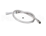 B-0050-H T&S Brass Hose, 50 Flexible Stainless Steel (Gray