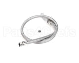 B-0050-H T&S Brass Hose, 50 Flexible Stainless Steel (Gray