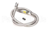 B-0054-H T&S Brass Hose, 54 Flexible Stainless Steel