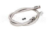 B-0054-H T&S Brass Hose, 54 Flexible Stainless Steel