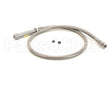 B-0060-H T&S Brass Hose, 60 Flexible Stainless Steel