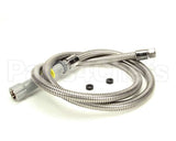 B-0068-H T&S Brass Hose, 68 Flexible Stainless Steel (Gray