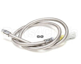 B-0072-H T&S Brass Hose, 72 Flexible Stainless Steel (Gray