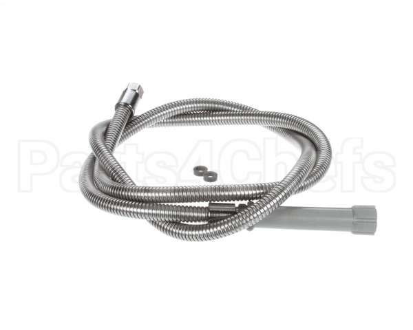 B-0084-H T&S Brass 84 Flexible Stainless Steel Hose With Sp