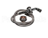 B-0101-BKF T&S Brass Push Button Spray Valve, 36 Stainless Fl