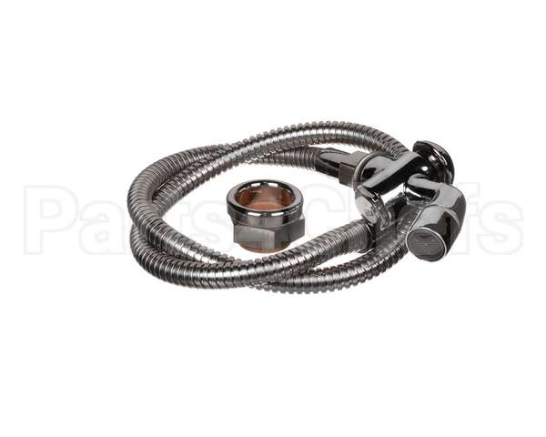 B-0101-BKF T&S Brass Push Button Spray Valve, 36 Stainless Fl