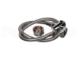 B-0101-BKF T&S Brass Push Button Spray Valve, 36 Stainless Fl