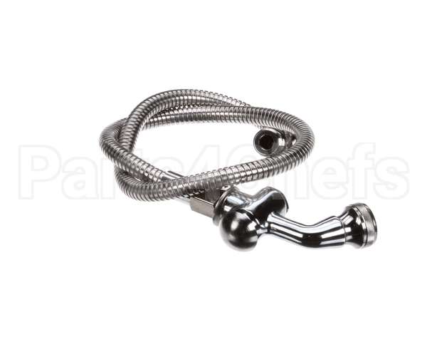 B-0101 T&S Brass Spray Valve W/ Rosespray Head & 38 Flexi