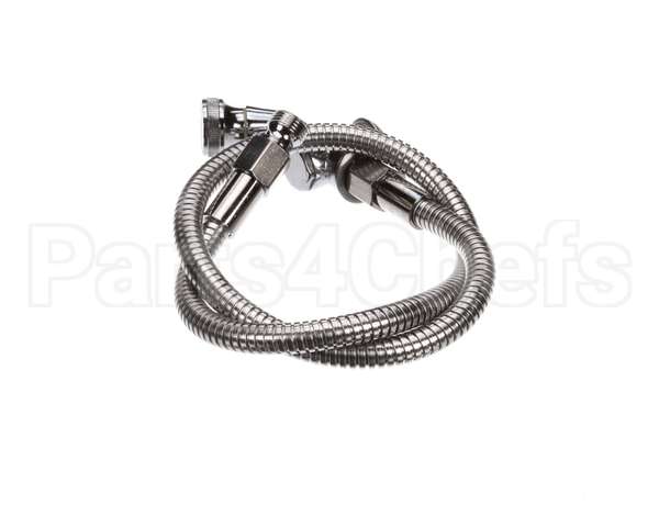 B-0101 T&S Brass Spray Valve W/ Rosespray Head & 38 Flexi