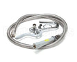 B-0102-A T&S Brass Pot & Glass Filler, Hook Nozzle, 68 Flex