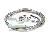 B-0102-A T&S Brass Pot & Glass Filler, Hook Nozzle, 68 Flex