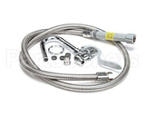 B-0102-A T&S Brass Pot & Glass Filler, Hook Nozzle, 68 Flex